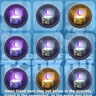 ⚡️ Escape from Tarkov ❤️ Twitch Drops ❤️ Winter Drops 2025 day 14 [Total 9 Items]