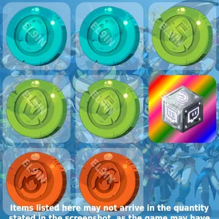 ❤️ Dofus Twitch Drops 💜 Crimson Token - Speedrush [Total 8 Items]