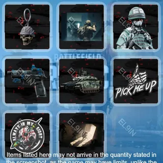 ⚡️ Battlefield REDSEC 💜 Twitch Drops 💜 Battlefield REDSEC Launch [Total 8 Items]