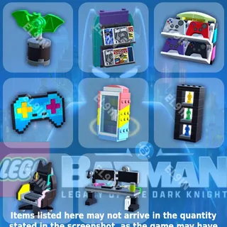 👑 LEGO Batman: Legacy of the Dark Knight Twitch Drops 🧨 LEGO Batman Game Launch [Total 8 Items]