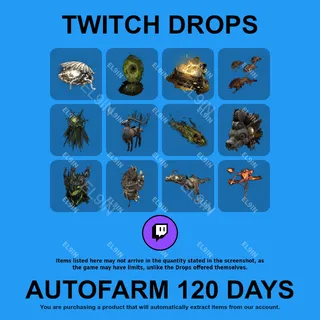 ✪❤️【Path of Exile 2】Twitch Drops ✪ Automatic farming 120 days