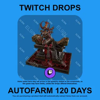 ✪💎【Path of Exile 2】Twitch Drops ✪ Automatic farming 120 days