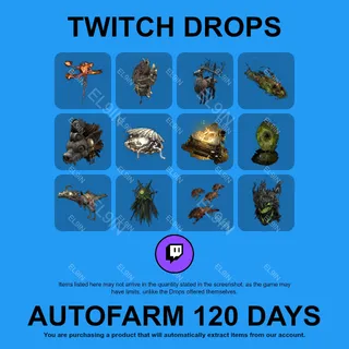 ✪❤️【Path of Exile 2】Twitch Drops ✪ Automatic farming 120 days