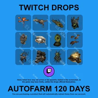 ✪💜【Path of Exile 2】Twitch Drops ✪ Automatic farming 120 days