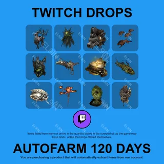 ✪👑【Path of Exile 2】Twitch Drops ✪ Automatic farming 120 days