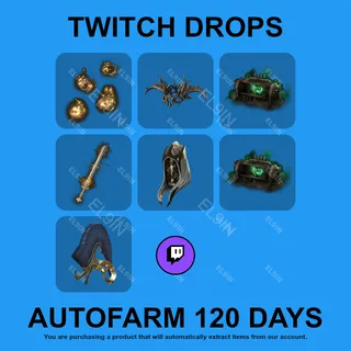 ✪✅【Path of Exile 2】Twitch Drops ✪ Automatic farming 120 days