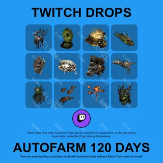 ✪⚡️【Path of Exile 2】Twitch Drops ✪ Automatic farming 120 days