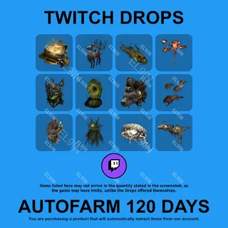 ✪⚡️【Path of Exile 2】Twitch Drops ✪ Automatic farming 120 days
