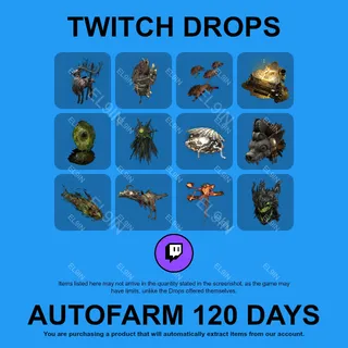 ✪👑【Path of Exile 2】Twitch Drops ✪ Automatic farming 120 days