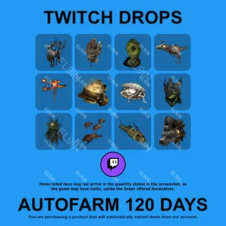 ✪💜【Path of Exile 2】Twitch Drops ✪ Automatic farming 120 days