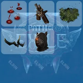 👑 Path of Exile Twitch Drops 🧙‍♂️ PoE1 ExileCon 3/4 [Total 5 Items]