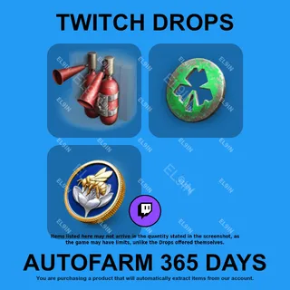 ✪✅【World of Tanks】Twitch Drops ✪ Automatic farming 365 days