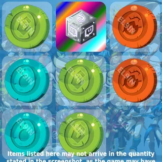 🌐 Dofus Twitch Drops 🌌 Crimson Token - Speedrush [Total 8 Items]