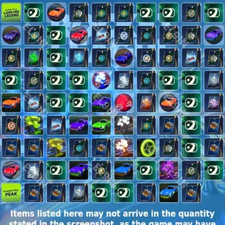 👑 Rocket League Twitch Drops ❤️ Rocket League Drop Rush [Total 89 Items]