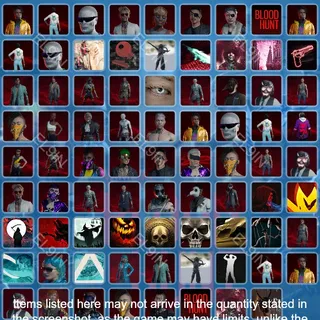 💎 Vampire: The Masquerade - Bloodhunt 👑 Twitch Drops ✅ November Drops [Total 80 Items]