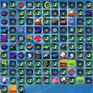 ⚡️ Rocket League Twitch Drops 👑 RLCS 1v1 NA Open [Total 113 Items]