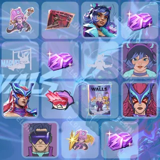 👑 Marvel Rivals Twitch Drops 🌌 Season 10 Twitch Drops WJYT [Total 15 Items]