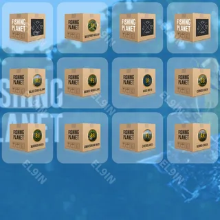 ❤️ Fishing Planet Twitch Drops ❤️ Maldives Ocean Drops EGQQ [Total 12 Items]