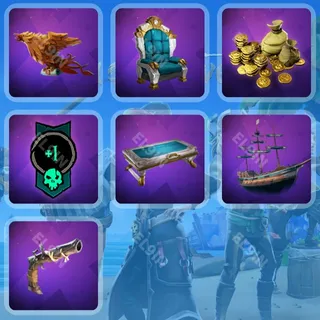 🧙‍♂️ Sea of Thieves Twitch Drops ⚡️ Season 20 CW Bonus Drops [Total 7 Items]