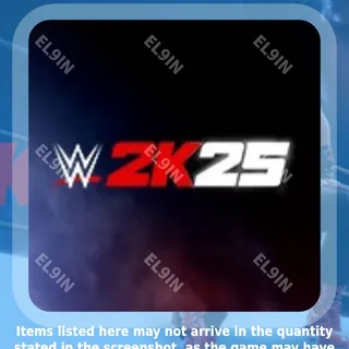 🌌 WWE 2K25 Twitch Drops 🌌 WWE 2K25 Summer Drops [Total 1 Items]