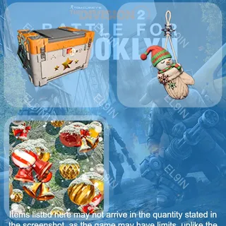 💜 Tom Clancy's The Division 2 💎 Twitch Drops ✅ TD2 Y7S3 Winter event [Total 3 Items]