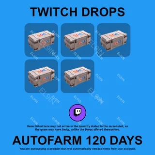 ✪🌐【Standoff 2】Twitch Drops ✪ Automatic farming 120 days