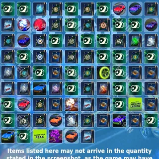 👑 Rocket League Twitch Drops 👑 Rocket League Drop Rush  [Total 86 Items]