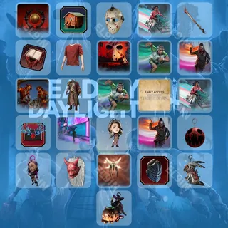 🧙‍♂️ Dead by Daylight Twitch Drops 🌌 DbD: October of Horror II [Total 26 Items]