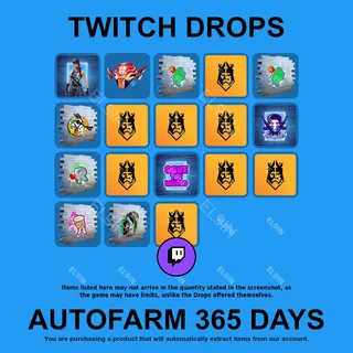 ✪🌌【Fortnite】Twitch Drops ✪ Automatic farming 365 days