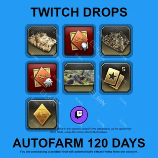 ✪🌐【War Thunder】Twitch Drops ✪ Automatic farming 120 days