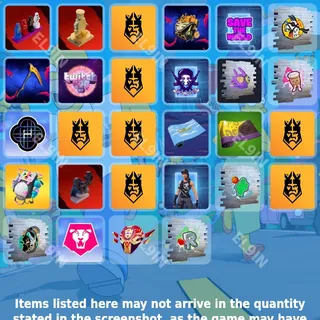 🧙‍♂️ Fortnite Twitch Drops 💎 King's League [Total 28 Items]