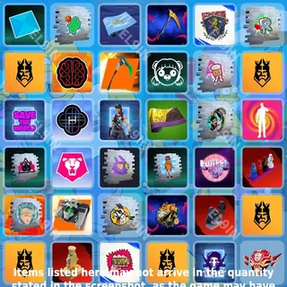 🧙‍♂️ Fortnite Twitch Drops ⚡️ King's League [Total 36 Items]