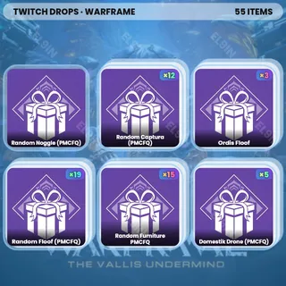 ⚡️ Warframe Twitch Drops 👑 Prime Time #502 [Total 55 Items]