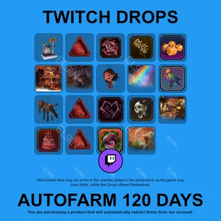 ✪🌌【Dead by Daylight】Twitch Drops ✪ Automatic farming 120 days