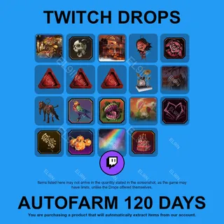 ✪🌌【Dead by Daylight】Twitch Drops ✪ Automatic farming 120 days