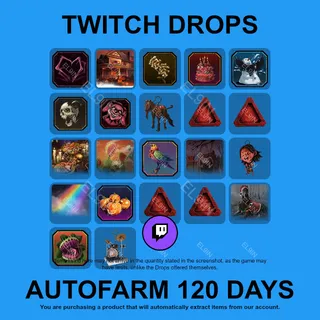 ✪❤️【Dead by Daylight】Twitch Drops ✪ Automatic farming 120 days