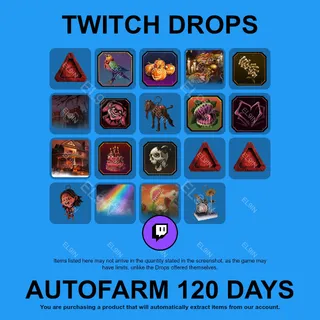 ✪🌐【Dead by Daylight】Twitch Drops ✪ Automatic farming 120 days