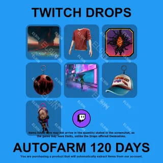 ✪🌌【Dead by Daylight】Twitch Drops ✪ Automatic farming 120 days