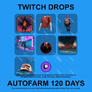 ✪🧙‍♂️【Dead by Daylight】Twitch Drops ✪ Automatic farming 120 days
