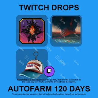 ✪🌌【Dead by Daylight】Twitch Drops ✪ Automatic farming 120 days