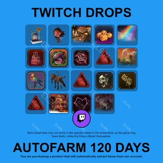 ✪🌌【Dead by Daylight】Twitch Drops ✪ Automatic farming 120 days