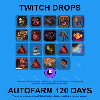 ✪🌐【Dead by Daylight】Twitch Drops ✪ Automatic farming 120 days