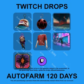 ✪🧙‍♂️【Dead by Daylight】Twitch Drops ✪ Automatic farming 120 days