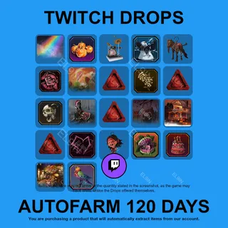 ✪⚡️【Dead by Daylight】Twitch Drops ✪ Automatic farming 120 days