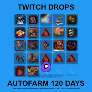 ✪⚡️【Dead by Daylight】Twitch Drops ✪ Automatic farming 120 days