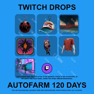 ✪❤️【Dead by Daylight】Twitch Drops ✪ Automatic farming 120 days