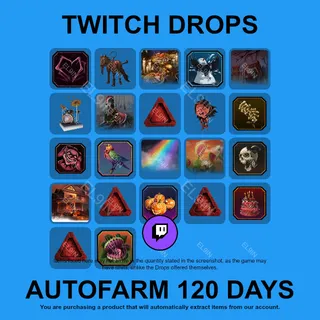✪⚡️【Dead by Daylight】Twitch Drops ✪ Automatic farming 120 days