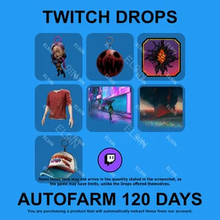 ✪💎【Dead by Daylight】Twitch Drops ✪ Automatic farming 120 days