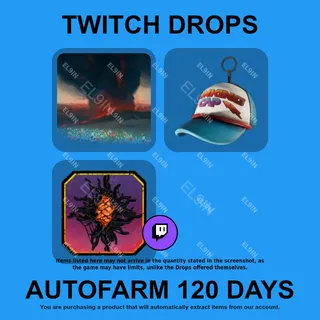 ✪⚡️【Dead by Daylight】Twitch Drops ✪ Automatic farming 120 days