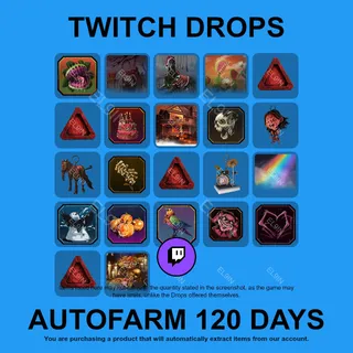 ✪❤️【Dead by Daylight】Twitch Drops ✪ Automatic farming 120 days